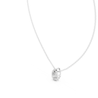 Luxuriöser Teardrop-Diamant-Anhänger mit Halo-Design
