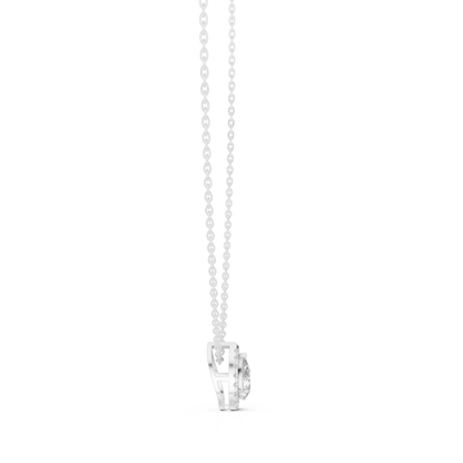 Fine Jewelry Pear Diamond Pendant with Modern Finish