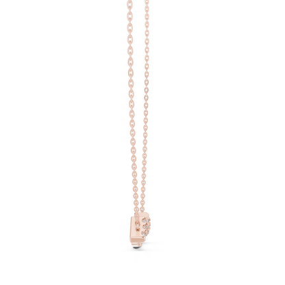Fine Jewelry Smile Curve Necklace in 18K Gold