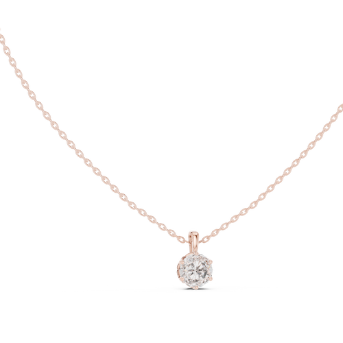 Brilliance Round Diamond Pendant
