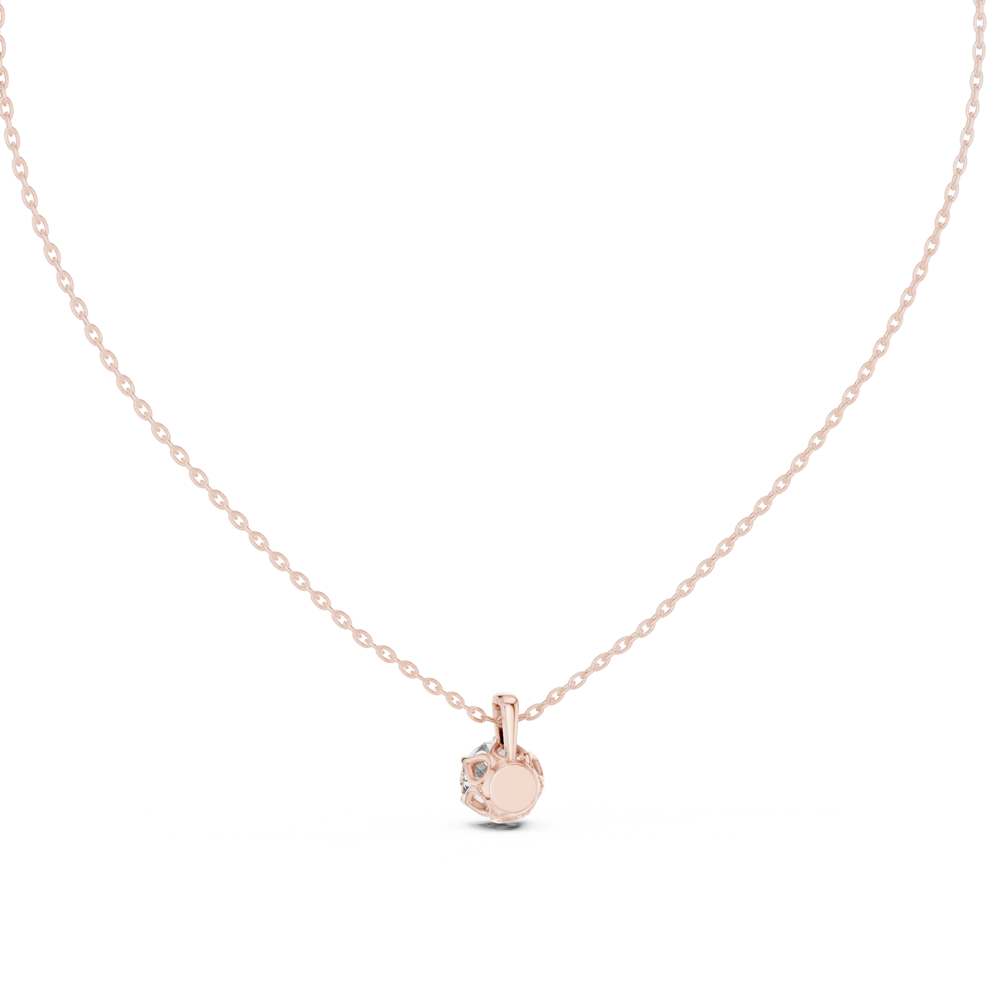 Brilliance Round Diamond Pendant