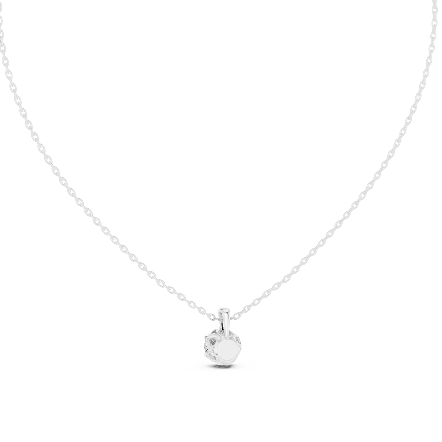 Brilliance Round Diamond Pendant