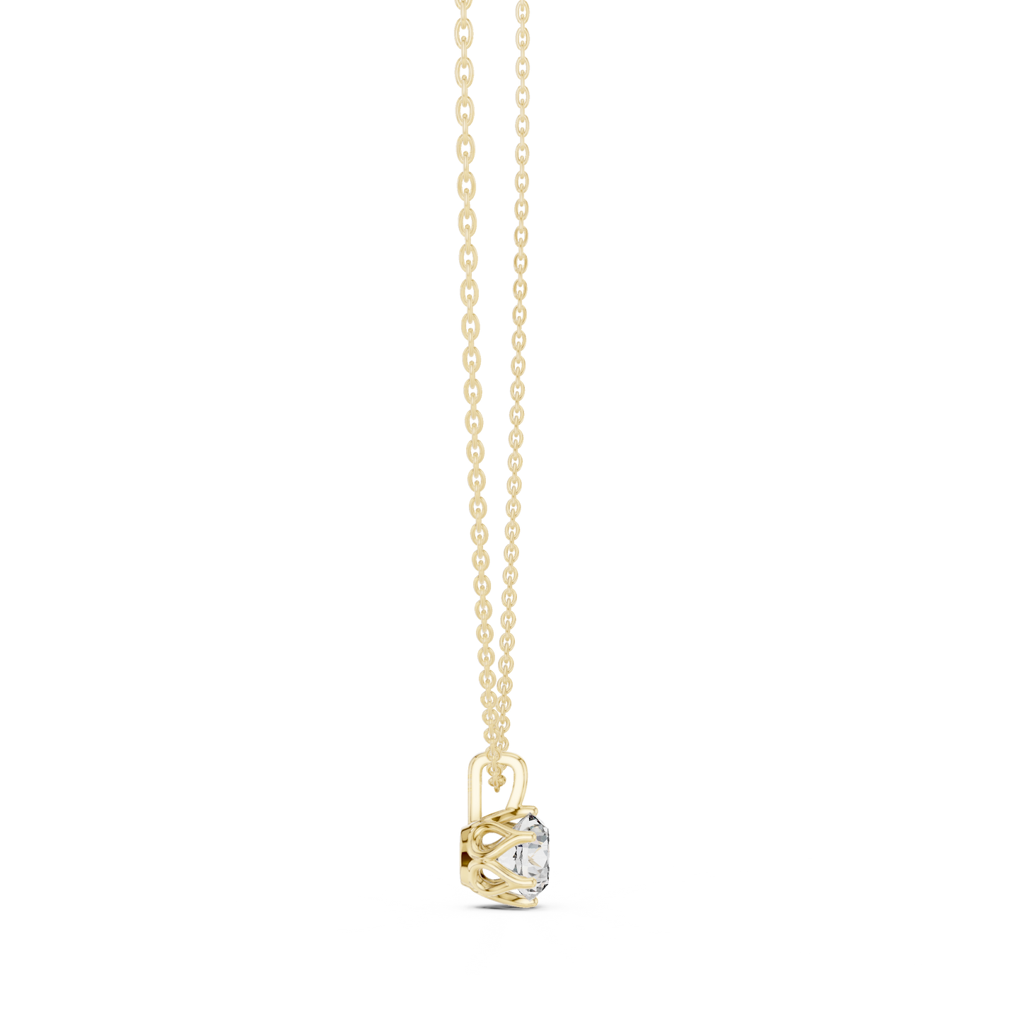 Brilliance Round Diamond Pendant
