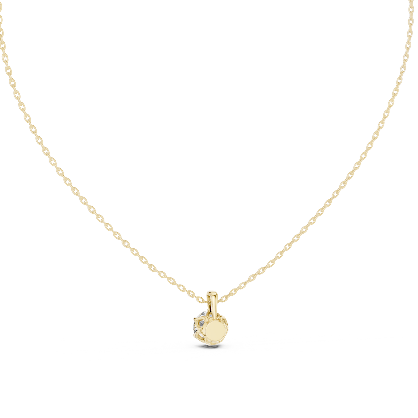 Brilliance Round Diamond Pendant