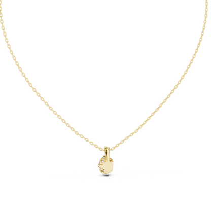Designer Oval Diamond Pendant with Scroll Setting
