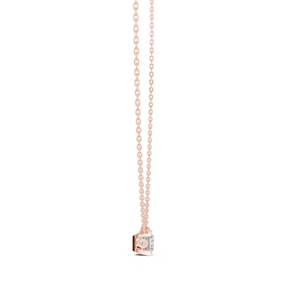 Fine Jewelry Princess Solitaire Necklace
