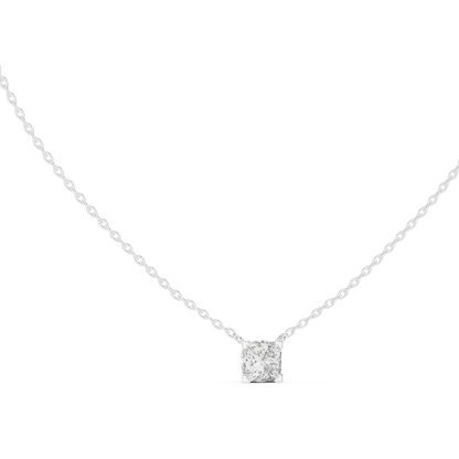 Fine Jewelry Princess Solitaire Necklace