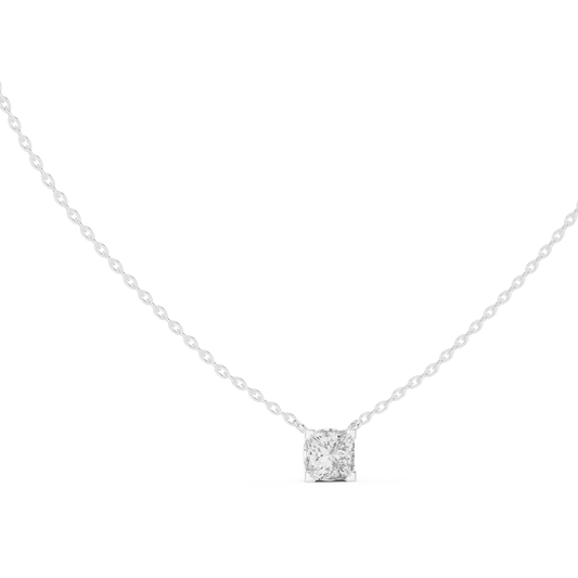 Daily Wear Round Diamond Pendant Necklace