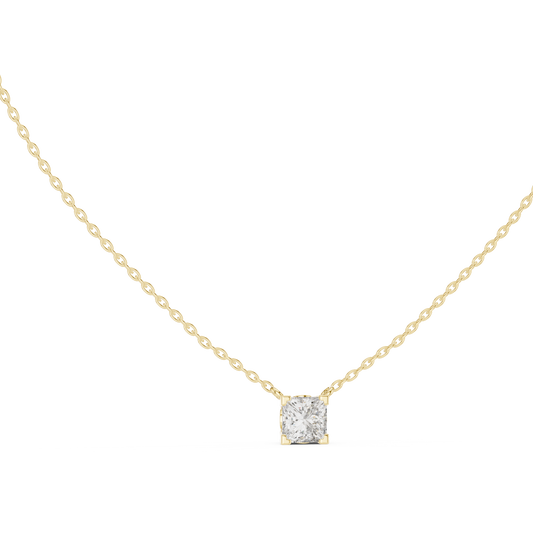 Daily Wear Round Diamond Pendant Necklace