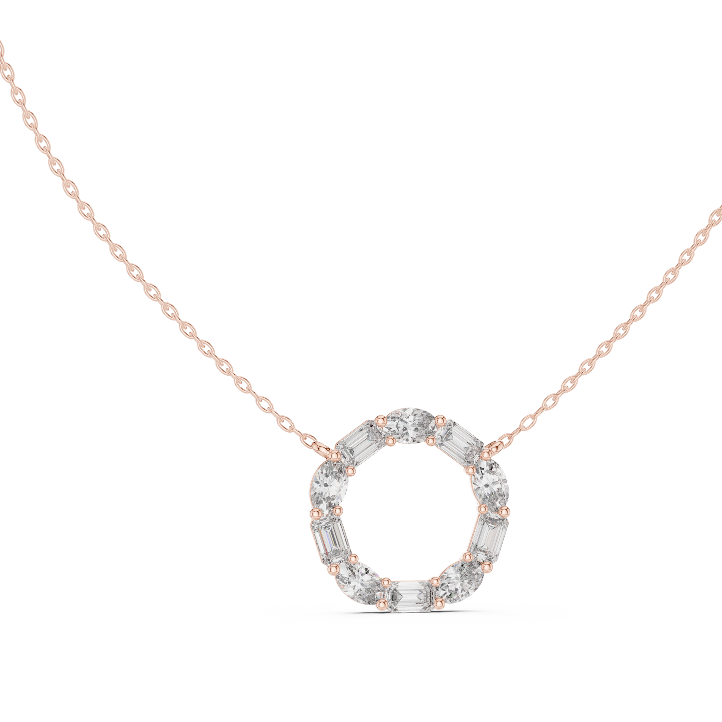 Golden Radiance Orbit Pendant