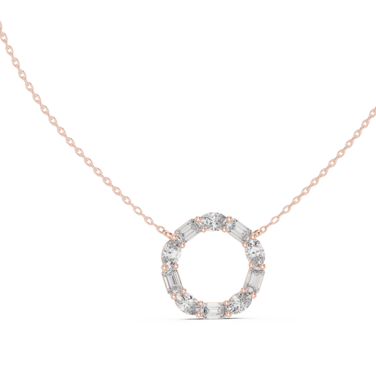 Golden Radiance Orbit Pendant