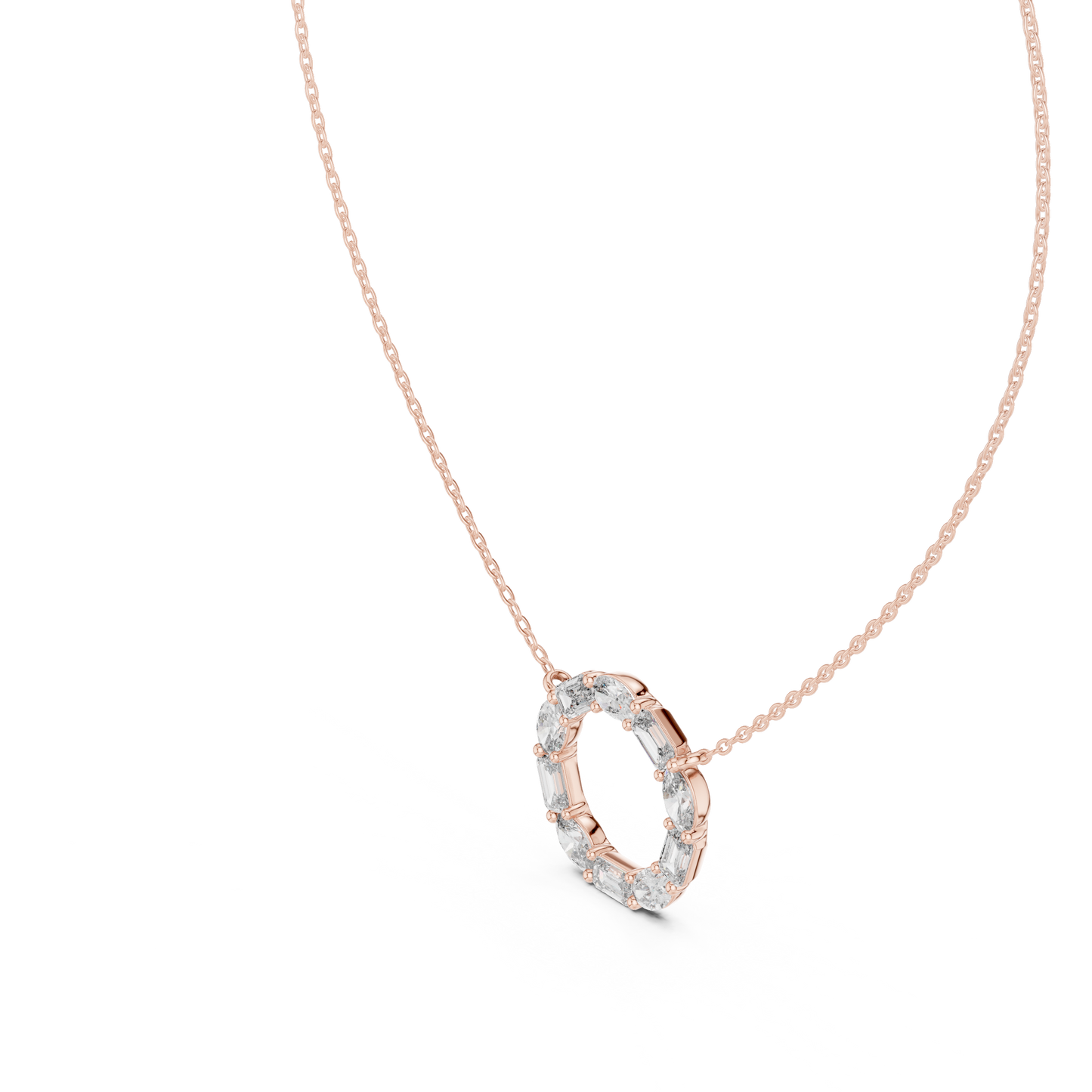 Golden Radiance Orbit Pendant