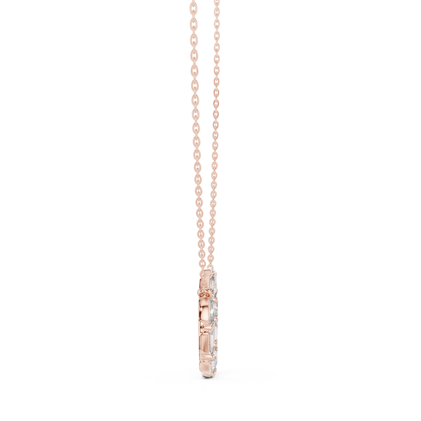 Golden Radiance Orbit Pendant