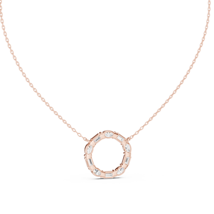 Golden Radiance Orbit Pendant