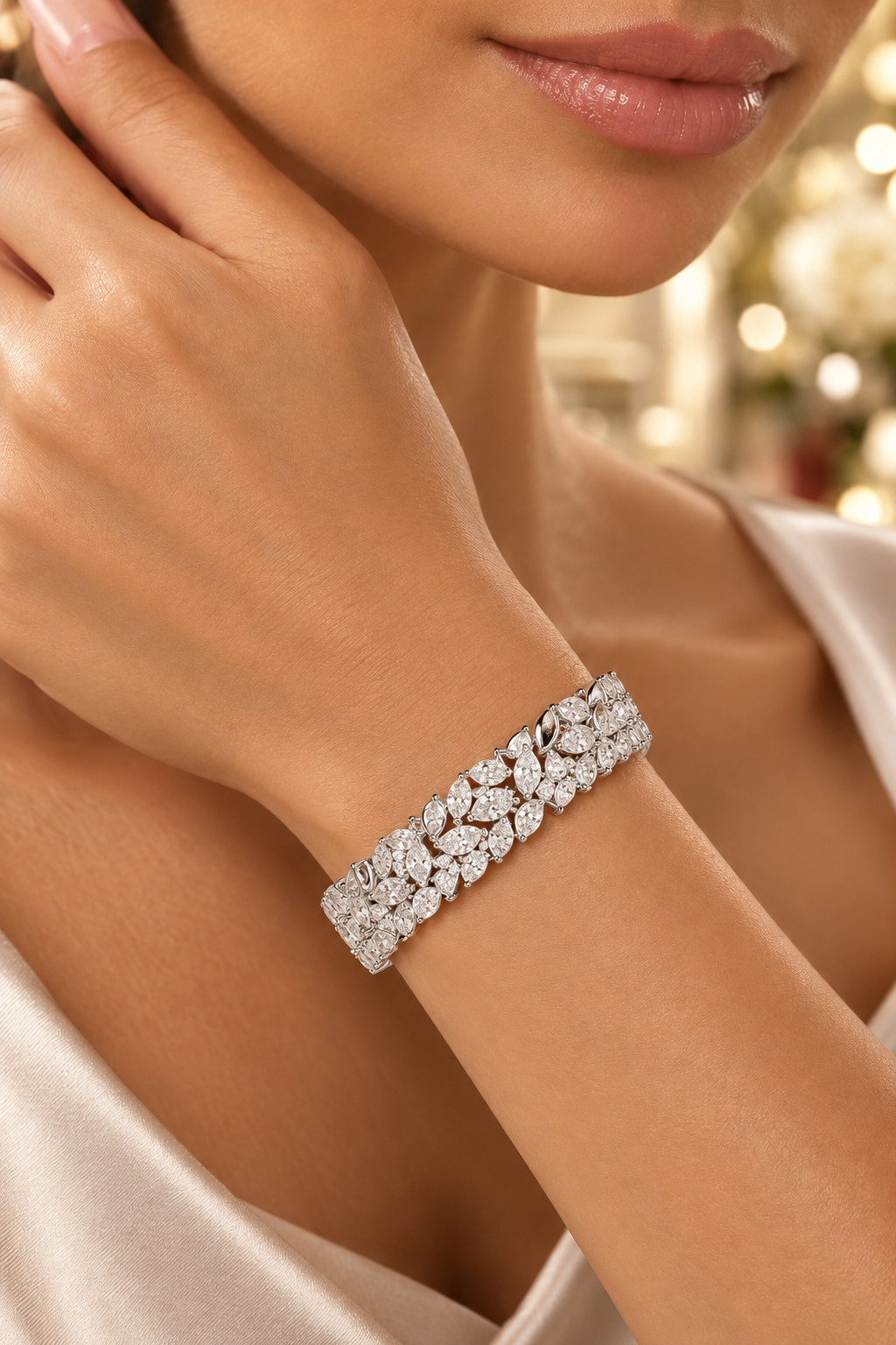 Royal Bloom Diamantarmband