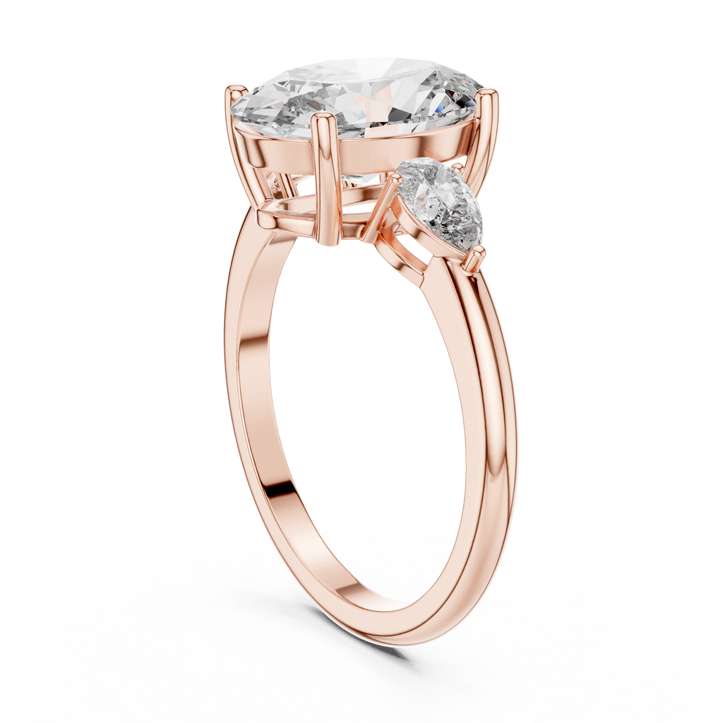 Oval Cut Diamond Statement Ring – Premium Gold Jewelry.