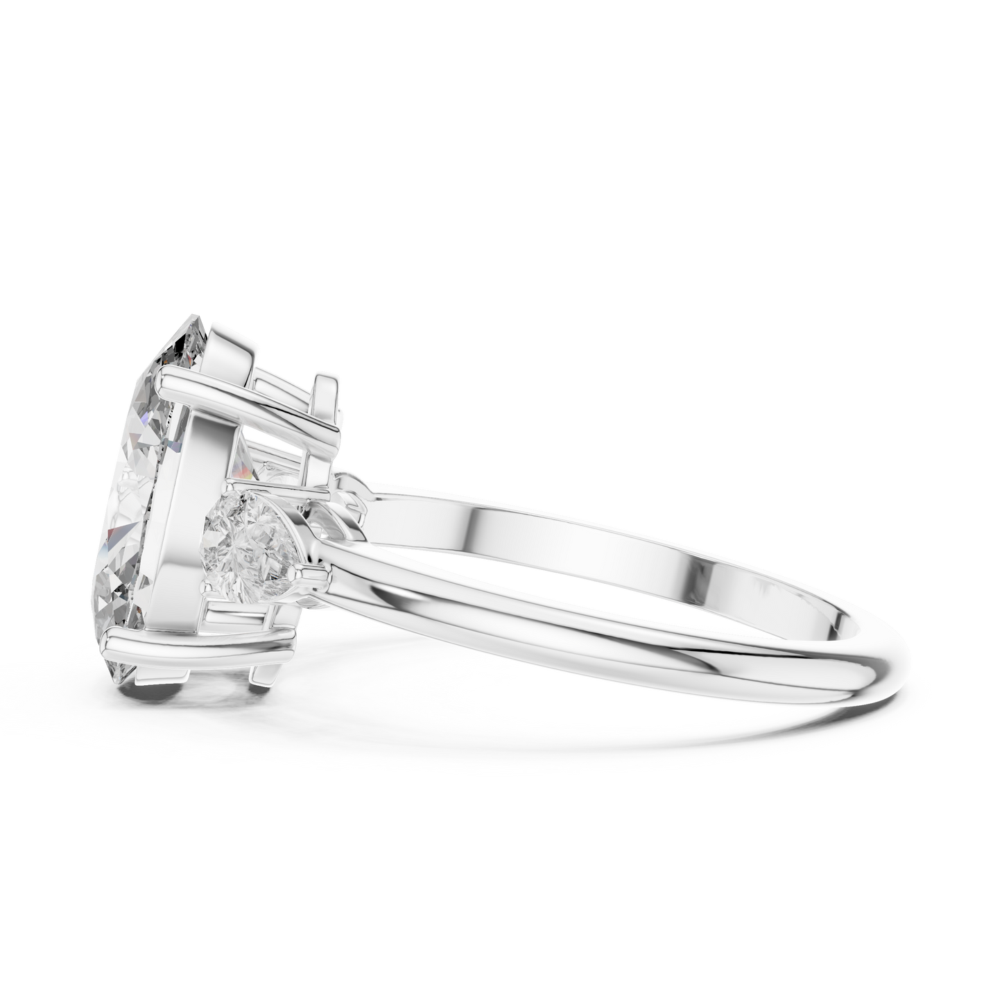 Oval Cut Diamond Statement Ring – Premium Gold Jewelry.