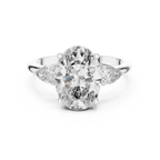 Oval Cut Diamond Statement Ring – Premium Gold Jewelry.