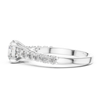 Classic Solitaire Diamond Ring – Timeless Gold Engagement Band.