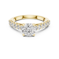 Classic Solitaire Diamond Ring – Timeless Gold Engagement Band.