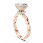 Round Cut Diamond Ring – Elegant Luxury Engagement Ring