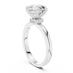 Round Cut Diamond Ring – Elegant Luxury Engagement Ring