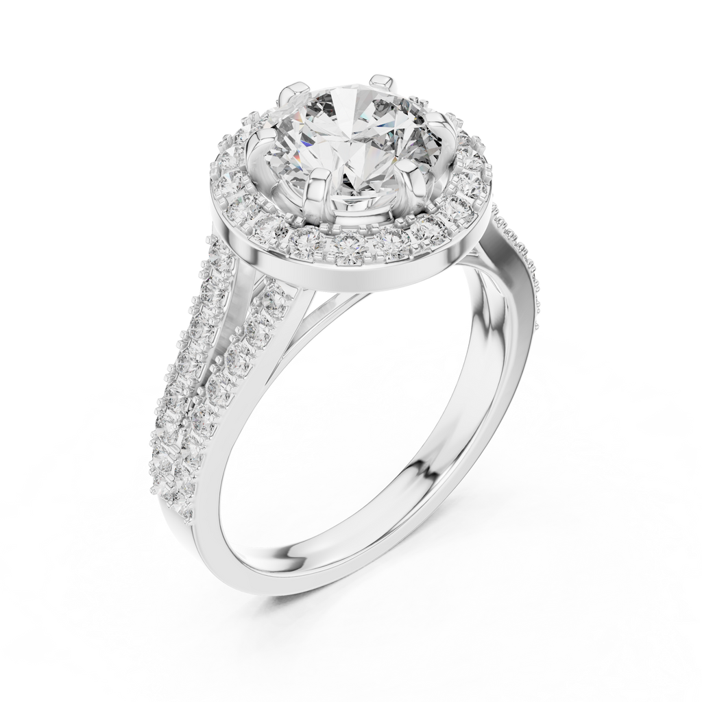 Elegant Solitaire Diamond Engagement Ring – Premium Gold Ring.
