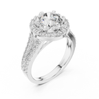 Elegant Solitaire Diamond Engagement Ring – Premium Gold Ring.