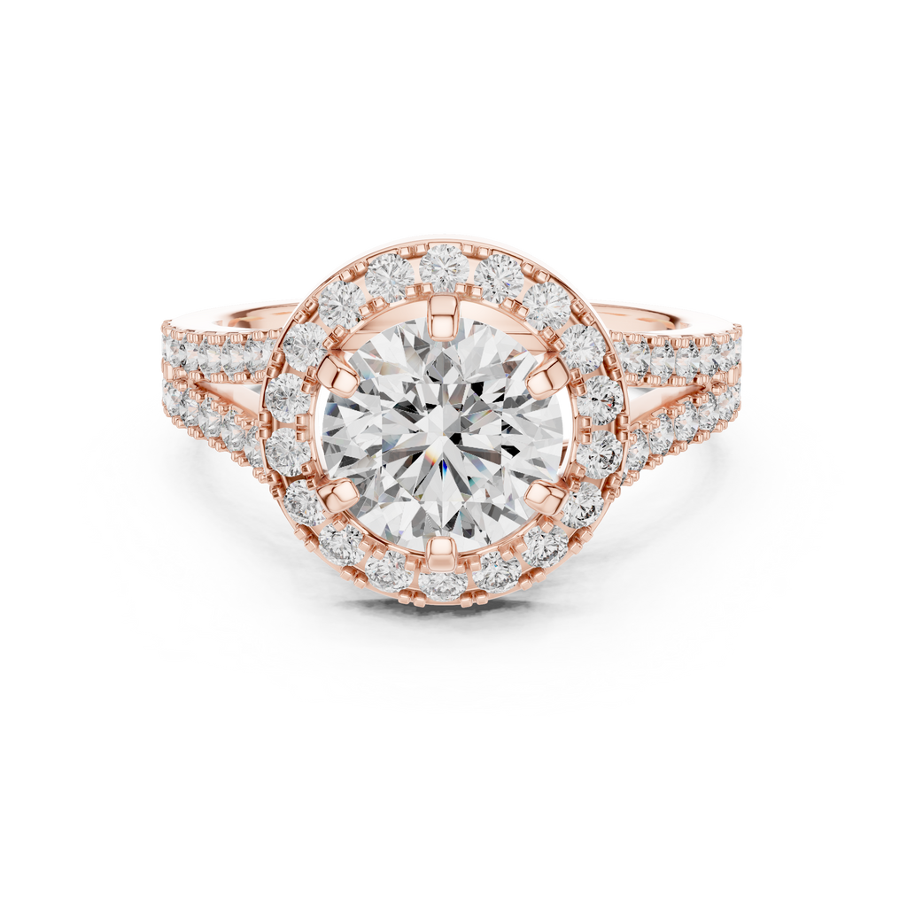 Elegant Solitaire Diamond Engagement Ring – Premium Gold Ring.