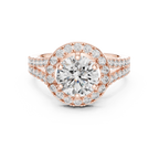 Elegant Solitaire Diamond Engagement Ring – Premium Gold Ring.