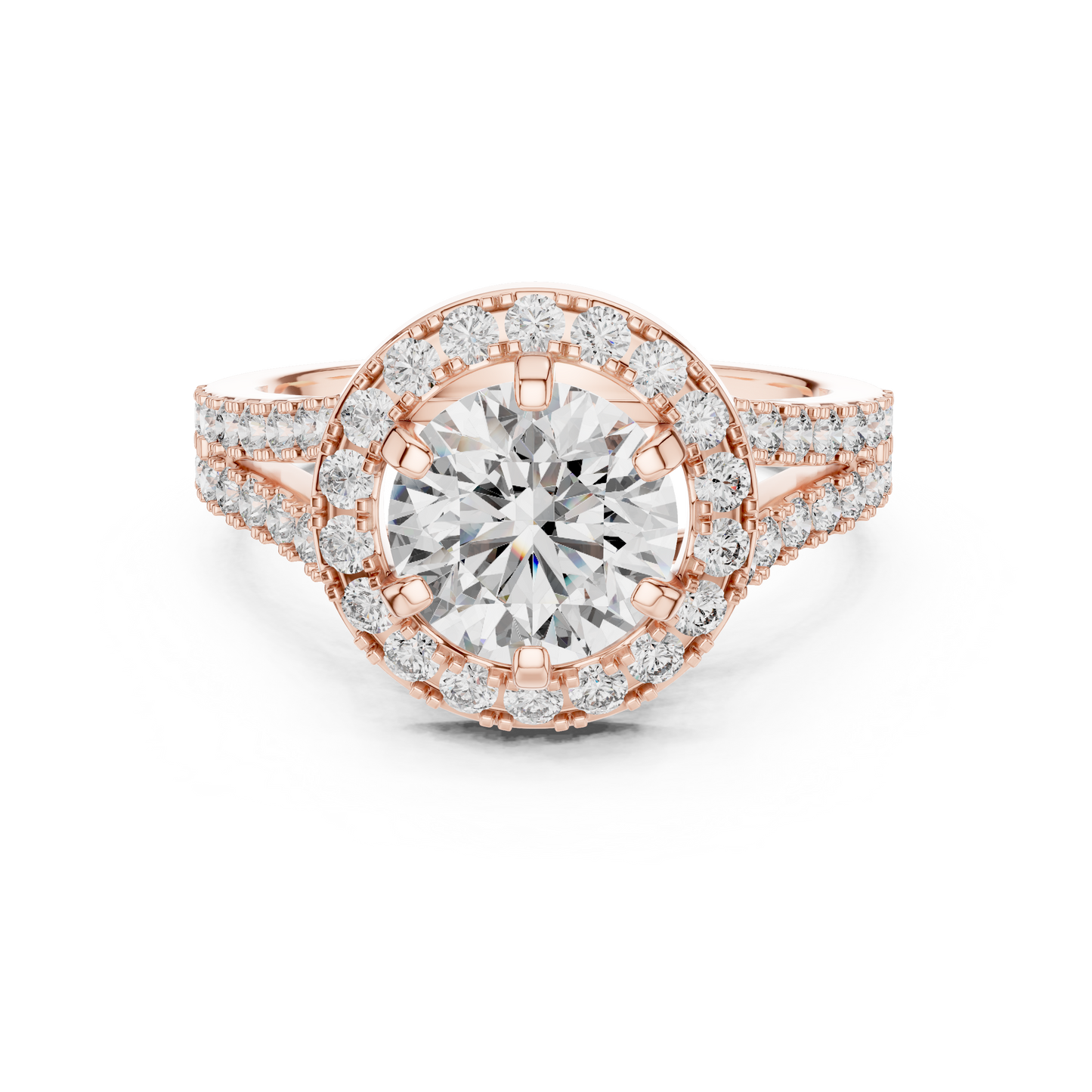 Elegant Solitaire Diamond Engagement Ring – Premium Gold Ring.
