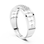 خاتم ماسي بتصميم شبكي مميز