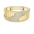 خاتم ماسي – خاتم مميز بتصميم عمود شبكي