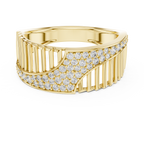 خاتم ماسي – خاتم مميز بتصميم عمود شبكي