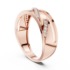 Royal Wave Diamantring