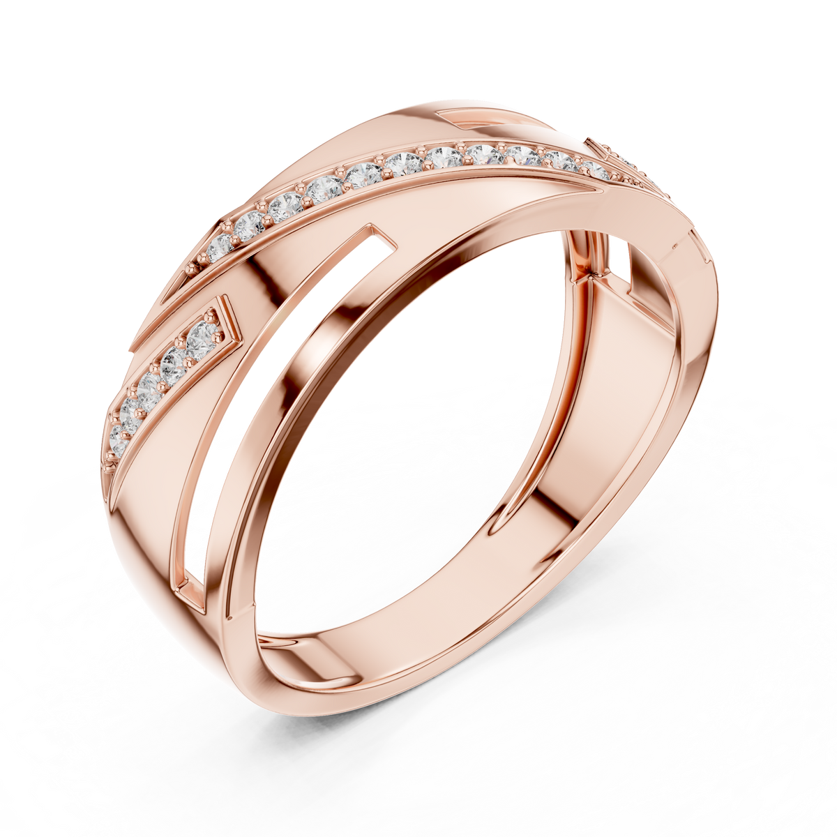 Royal Wave Diamantring