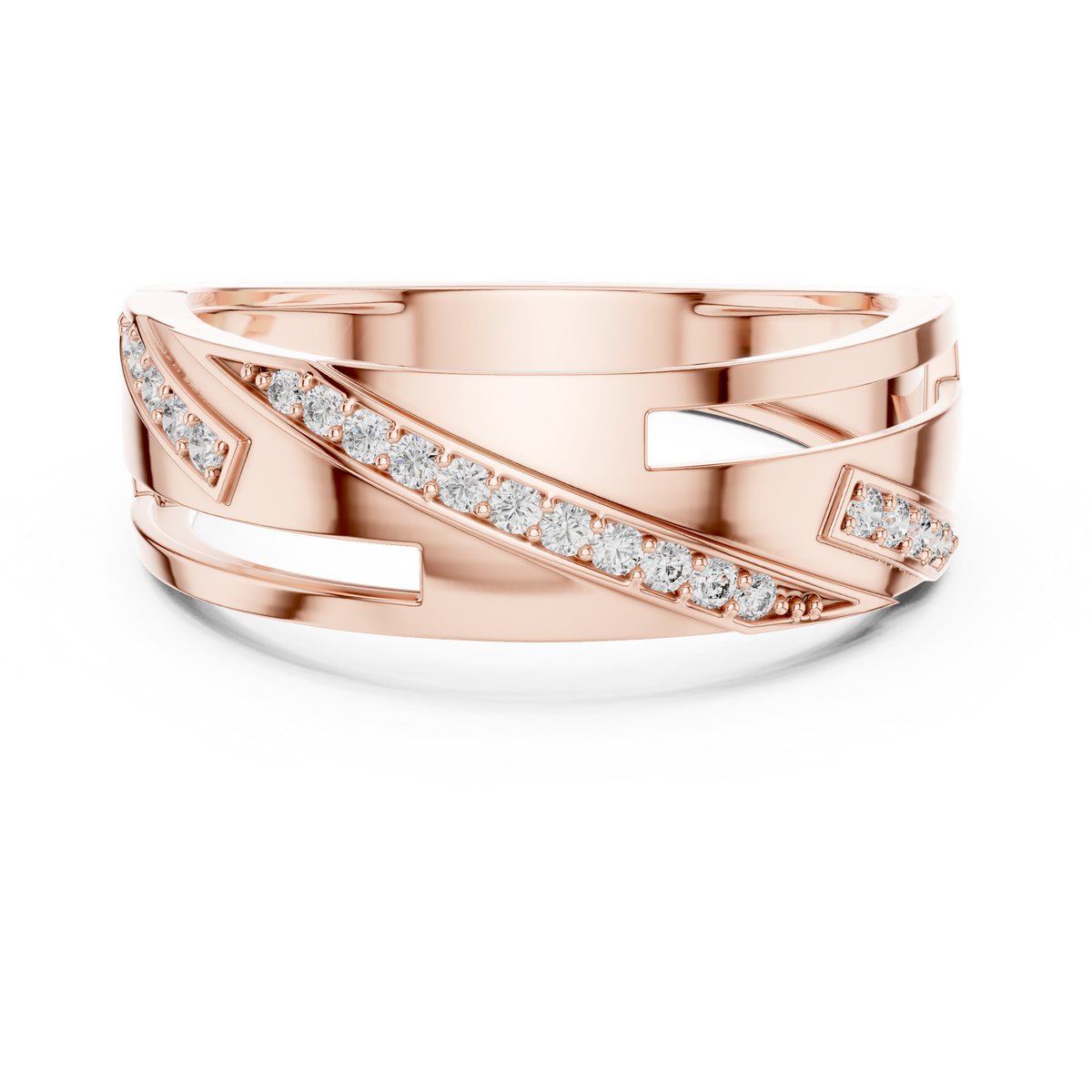 Royal Wave Diamantring