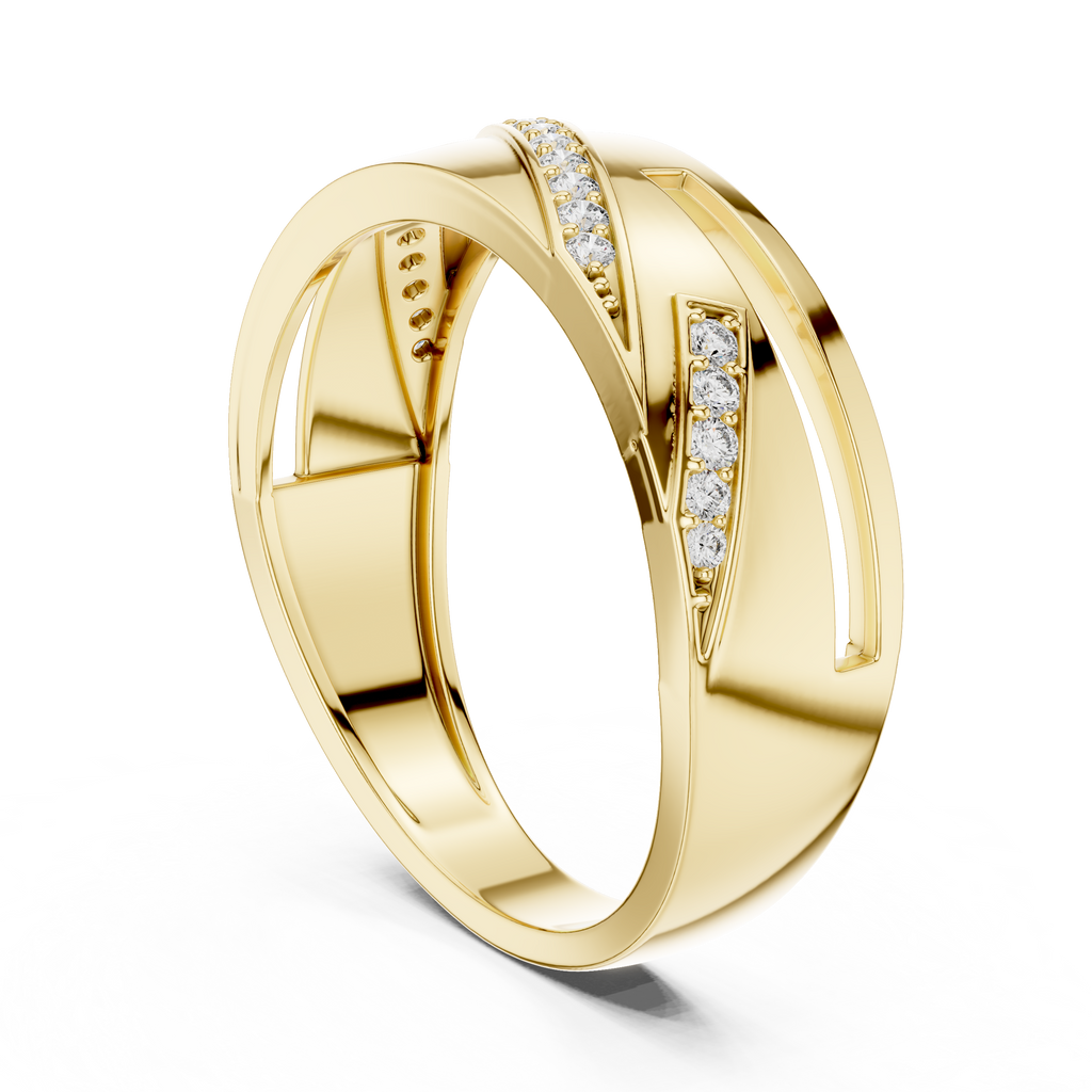 Royal Wave Diamantring