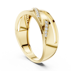 Royal Wave Diamantring