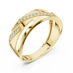 Royal Wave Diamantring