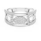 Premium Diamond Studded Gold Ring | Unique Luxury Designer Diamond Band