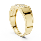 Grand Diamond Designer Ring – Luxury Gold Band