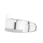 Classic Diamond Gold Ring – Elegant Luxury Band