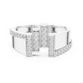 Classic Diamond Gold Ring – Elegant Luxury Band