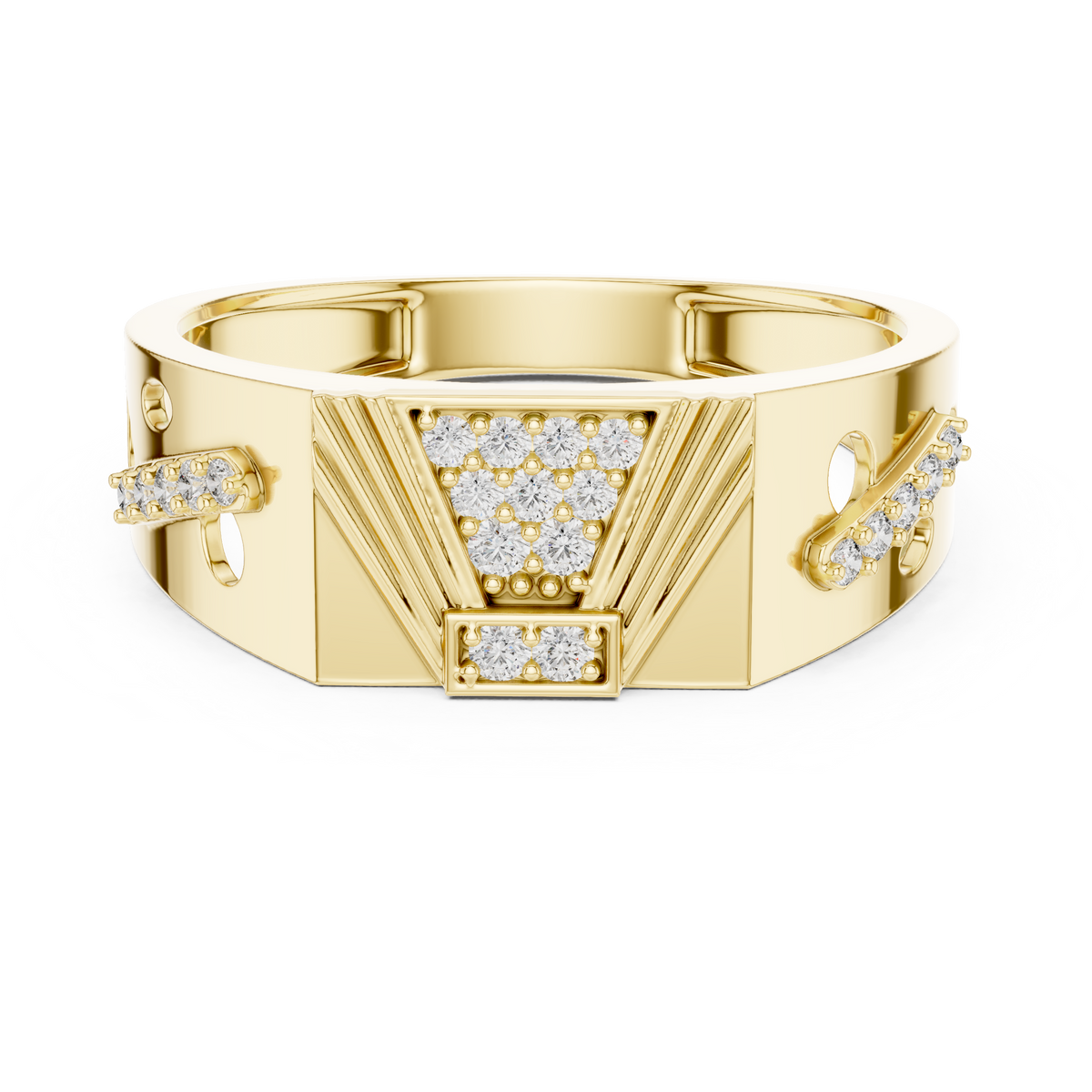 Sculptural Statement Ring