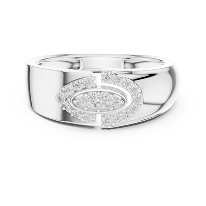A Bold  Statement Band Featuring a Brilliant Link Motif