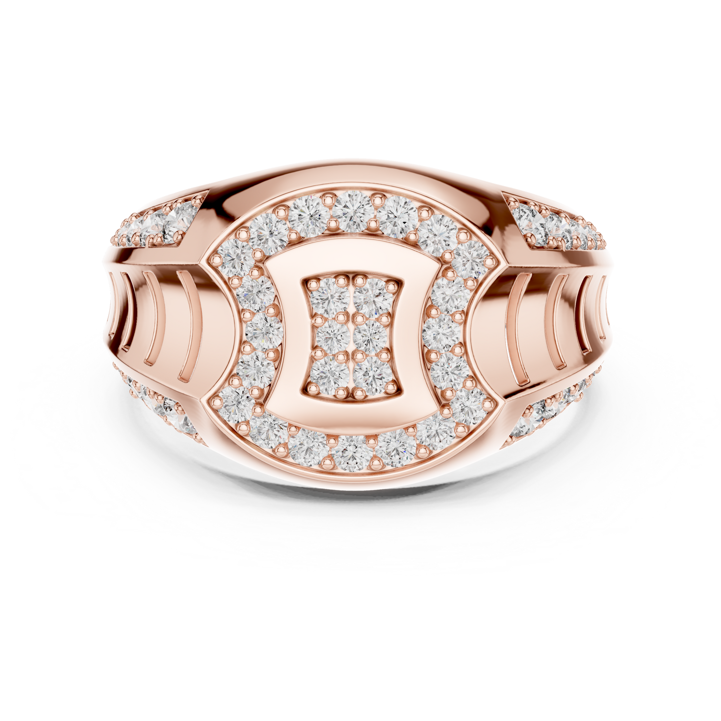 A Bold Rose Gold Statement Ring