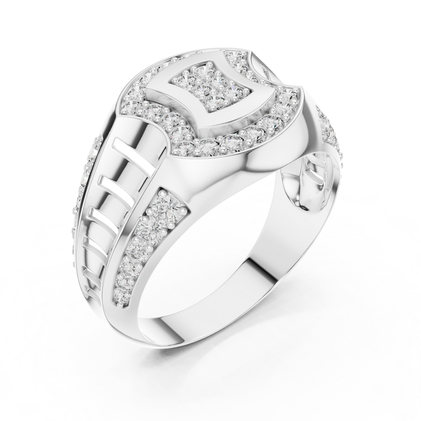A Bold Rose Gold Statement Ring