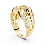 A Bold Rose Gold Statement Ring
