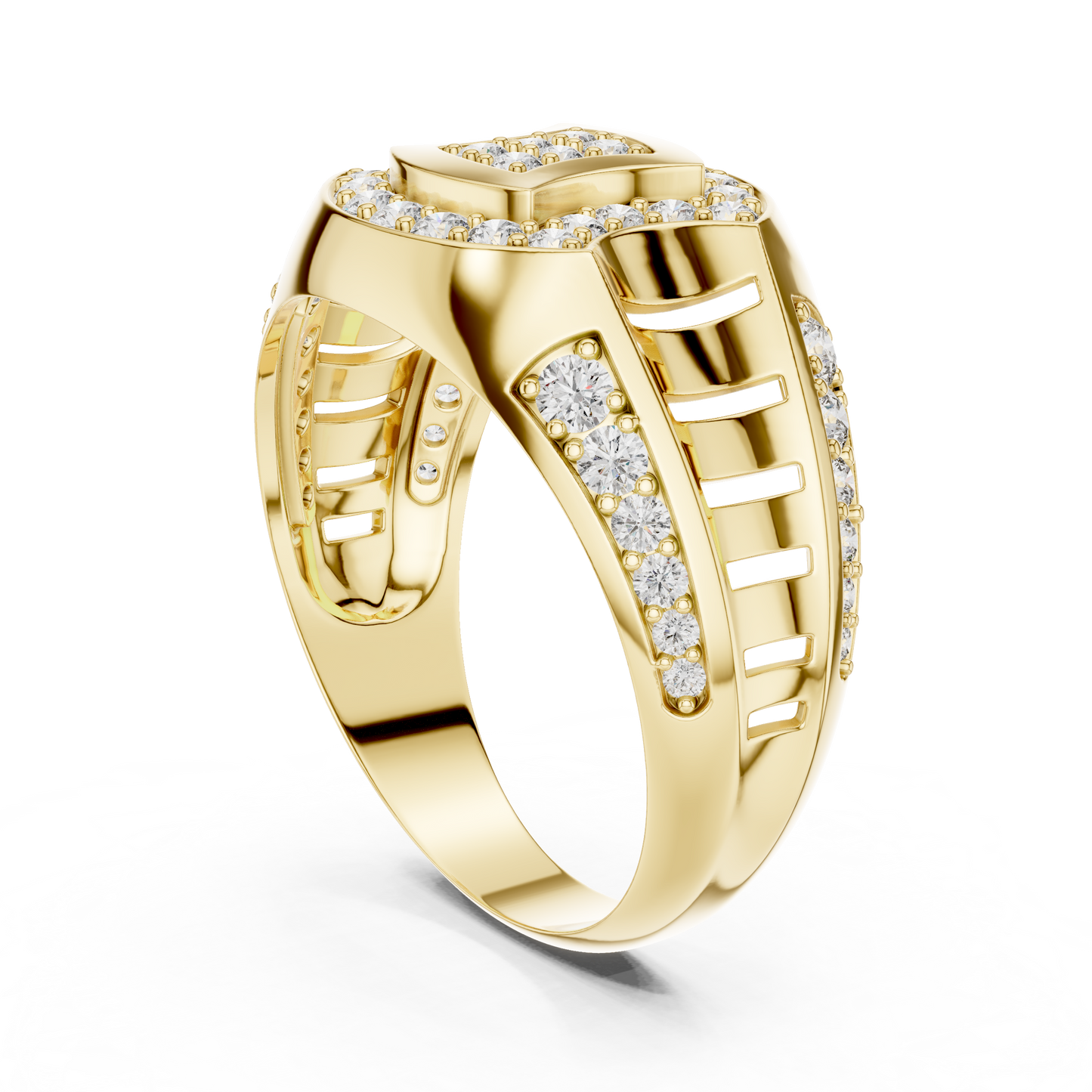 A Bold Rose Gold Statement Ring
